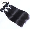 8A Cambodian Virgin Hair Straight 100 Human Hair Weave 3 Bundles Lot Unprocessed Cambodian Remy Hair Extensions Natural Black 1B