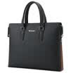 Scarecrow MEXICAN men&39s cross-section leather business briefcase casual messenger handbag laptop bag 50270 gray