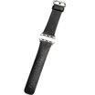 Hua Wei Apple Watch Smart Watch 38mm Strap Lite Edition Litchi Pattern Domestic Cowhide Black
