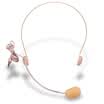 Ten degrees ShiDu SD-S3 Advanced Stealth Microphone Teaching Guide Headset Microphone Moderator Microphone Dichroic Speaker Microphone Headset 35mm Color