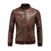 Leather Jacket Mens Jacket 3XL Brand High Quality PU Jacket Mens Business Mens Jacket Motorcycle Jacket