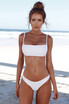 New Women Bikini Set Bandage Push Up Padded Swimwear Swimsuit Bathing Beachwear