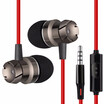 Sport Headsets Turbo Bass Wired In Ear Phones Key control Head phones With Mic Music Earphone for All mobile Phone Computer PC
