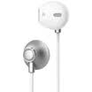 Best in-ear mobile phone headset metal stereo bass game line control with Mike for Apple iphone66s Plus5SEHuawei Meizu vivoMilletSamsung Red