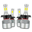2pcs car led headlights highlight white light 8000LM bulb H7H1H4H11led headlights