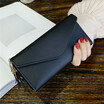 Fashion Women PU Tassel Decor Clutch Wallet Long Card Holder Case Purse