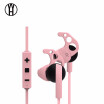 WH SP05 Bluetooth Headset Wireless Headphone Neckband Sport music Earphone Handsfree Earbud with mic for iPhone Android game