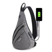 TINYAT Sling Bag Chest Bag Travel Casual Crossbody Shoulder Bag for Women Men T509