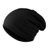 Men Women Beanie Cap Solid Color Hip-Hop Winter Warm Baggy Beanie Unisex Hat