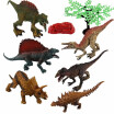 Dinosaur Figure Toys Jumbo PVC Dinosaur Playset Educational Realistic Dinosaur Figures for Kids Toddlers