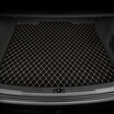 Wufu Jinniu flat leather car trunk mat tail mat for Volvo S90L domestic 16-18 Lingfeng series cool black