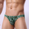 Mens fashion hollow transparent boxer underpant sexy elegant lace short underwear