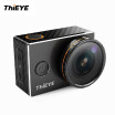 ThiEYE 4K 12MP WiFi Action Camera 197ft Waterproof Sports Camcorder 20" LCD 170° Wide Angle APP Control & Full Accessories