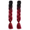 2T 3T Jumbo Braids Hairstyles Hair For Russian Women Colors Synthetic Braiding Hair