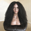 Clymene Hair 180 Density 5x45 Silk Base Lace Front Wig Human Hair with Baby Hair Virgin Curly Peruvian Lace Front Wig