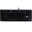 ViewSonic KU520 alloy version of the mechanical keyboard 87 key 8 key light black axis black