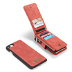 Iphone 78X Luxury Leather Commerce Multi-function Fashion Detachable Wallet Card Clip Clip Phone case