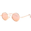SHAUNA Fashion Women Small Super Round Sunglasses Retro Men Clear Red Lens Glasses UV400