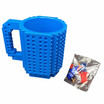 1 Piece Build A Brick Mug Building Blocks Coffee Cups Frozen DIY Gift