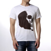 Mens Printing Death Skull Short Sleeve T-shirt