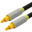 Shanze SAMZHE SZU-6930 digital optical fiber audio cable multi-channel audio audio line digital line side of the other side of the mouth black 3 meters
