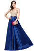 V-neck A-line Long Evening Party Dress Pageant Prom Bridesmaid Gown Mother Of The Bride Gown
