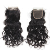 NamiHair Wholesale Price Natural Water Wave 4x4 Lace Closure Brazilian Virgin Human Hair Free Part Remy Human Hair