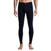 Playboy PLAYBOY Mens Comfortable Elastic Cotton Pants Mens Dark Root Foundation Warm Pants Mens Underwear Single Pants Mens Dark Gray XXL