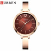 CURREN New 9012 Quartz Women Watches Casual Fashion Ladies Gift Wrist Watch relogio feminino