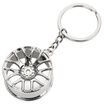Wheel Hub Alloy Key Chain Hanging Pendant Keyring - 354 inch