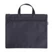 Sanmu SUNWOOD double-layer portable information bag file bag portable computer bag black C4631
