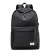 Oxford Cloth Backpack Mens USB Backpack Travel Leisure Computer Student Bag