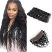 Ishow Water Wave Bundles with Frontal 7A Peruvian Hair Bundles with Frontal Ear to Ear Lace Frontal with 3 Bundles