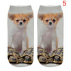3D Cartoon Animal Dog Printed Socks For Men Women Cute Unisex Ankle Socks