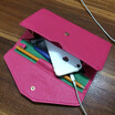 New Long Style Korean Lady Purse Korean Envelope Multifunction Passport Bag with Large Screen Mobile Phone Bag