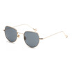 SHAUNA 10 Colors Fashion Women Square Sunglasses Trend Men Metal Frame TintClear Lens Glasses