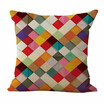 18 * 18 pulgadas 45 * 45 cm Poliéster Patrón Geométrico Funda de Cojín Sofá Decorativo Coche Cintura Square Pillow Case funda de almohada Inicio 18 * 18 pulgadas 45 * 45 cm Poliéster Patrón Geométrico Funda de Cojín Sofá Decorativo Coche Cintura Square Pillow Case funda de almohada Inicio