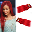 Nami Hair Red Color Brazilian Straight Hair Weaves 3pcslot 12"-26" 100 Human Hair No Shedding No Tangle Free Shipping