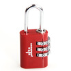 Yuhuaze anti-theft mini password lock suitcase padlock luggage lock red