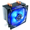 Antec copper tiger C400 CPU cooler support Rui AMD AMD AM4 platform LED blue PWM temperature control copper base pure copper 4 heat pipe