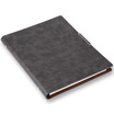 TRNFA TB-H308 office high-end notebook senior business notebook imitation leather retro pendant notebook business office stationery gray 21 275cm