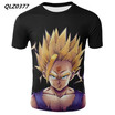 Multi-style Seven Dragon Ball Anime Print T-shirt Mens Fashion Short-sleeved Casual T-shirt Summer Cool Cotton T-shirt