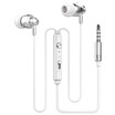 Langsdom M300 Metal Phone Earphone for Mobile Phone 35mm in-ear Hifi Earbuds with Mic Headset