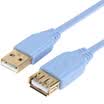 Auburn CHOSEAL QC5306 USB20 version A MA F ultra-thin flat USB extension cord 15 meters