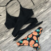 2018 Women Sexy Bikini Ladies Bandage Floral Printed Swimwears Female Halter Bikinis Set Swimsuit Women Low Waist Bathing Suit