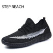 Women shoes fashion sneakers couple models tenis feminino breathable air mesh adult lace-up casual soild black