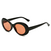 Oval Sunglasses Men Hip Hop Glasse Goggles Retro Sunglasses Round Sunglasses