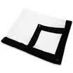 Pantalla de proyector de mesa portátil de 60 pulgadas 16 9 El material de pantalla blanco y negro elimina la penetración de la luz