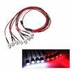8Pcs Original GoolRC 5mm LED Kit White&Red Color Light for REVO Slash Jato