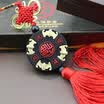 TIMMOTU XGJ003 Car Decoration Pendant Car Interior Ornaments Pendant Decoration Activated Carbon Carving Exhibition